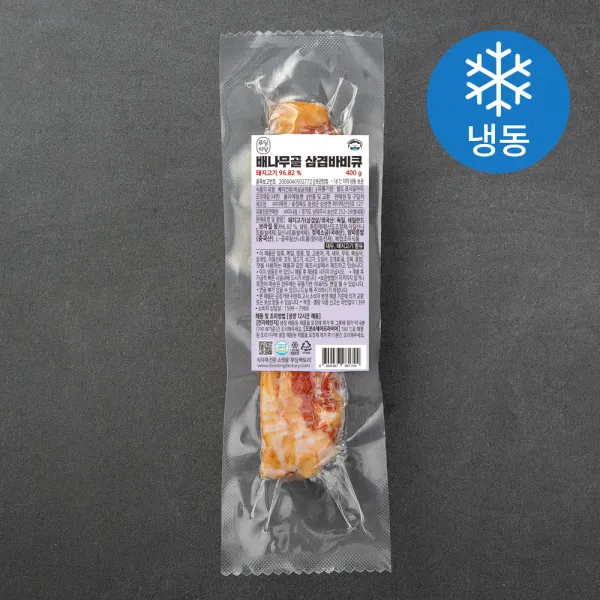 푸딩팩토리 배나무골 삼겹바비큐 냉동 400g 1개