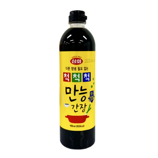 삼화식품 척척척 만능간장, 1개, 900ml