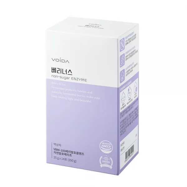 보이다 베리너스 발효초 효소 클렌즈, 25g, 14개