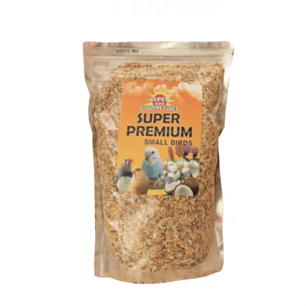 SuperZoo 슈퍼프리미엄 소형새 새사료, 1.2kg, 1개