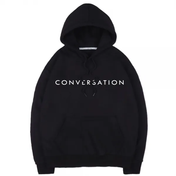 벤힛 CONVERSATION 기모 쮸리 오버핏 후드티
