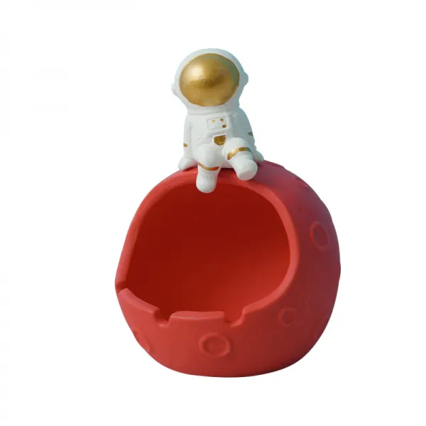 스페이스 인테리어 캐릭터 오픈 재떨이 Ra043 레드 1개