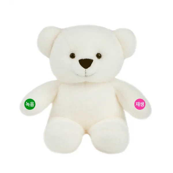 누이토이즈 크리미 베어 녹음인형 25cm, 크림