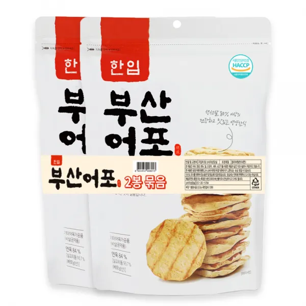 명성식품 한입 부산어포 110g 2개