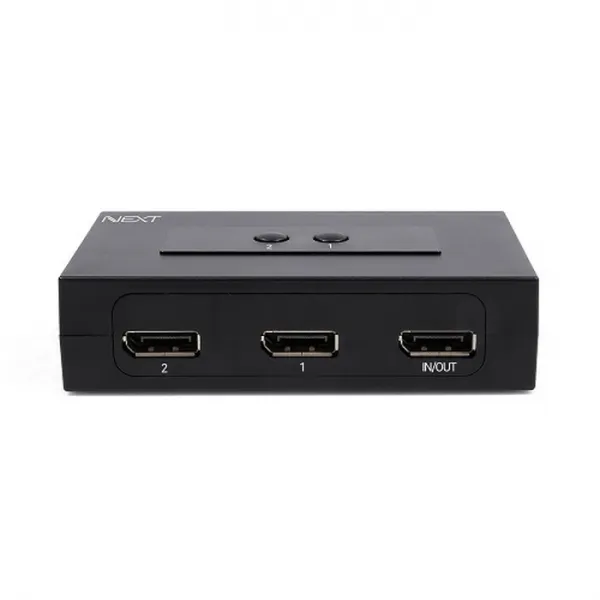 넥스트 2대1 양방향 DisplayPort 수동 선택기, NEXT-2435DP