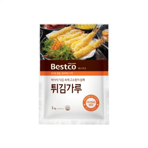 베스트코 튀김가루, 1kg, 1개