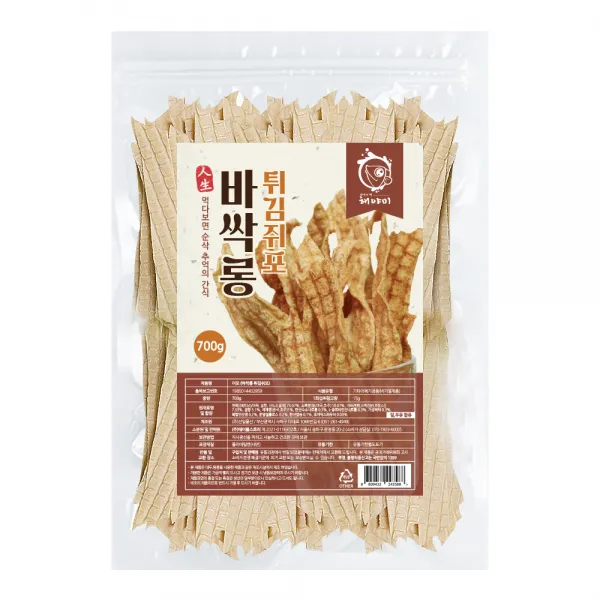 해야미 바싹 롱 튀김쥐포, 700g, 1개