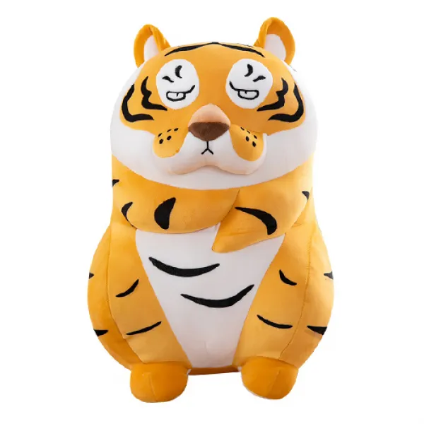 인상 팍 우리집을 지키는 귀요미 깡패 호랑이 쿠션, 단일색상