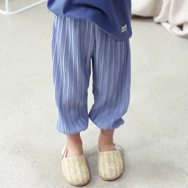 초코몽 아동용 트리 주름 바지
