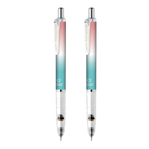 제브라 델가드 샤프 그라데이션블루그린, 0.5mm, 2개