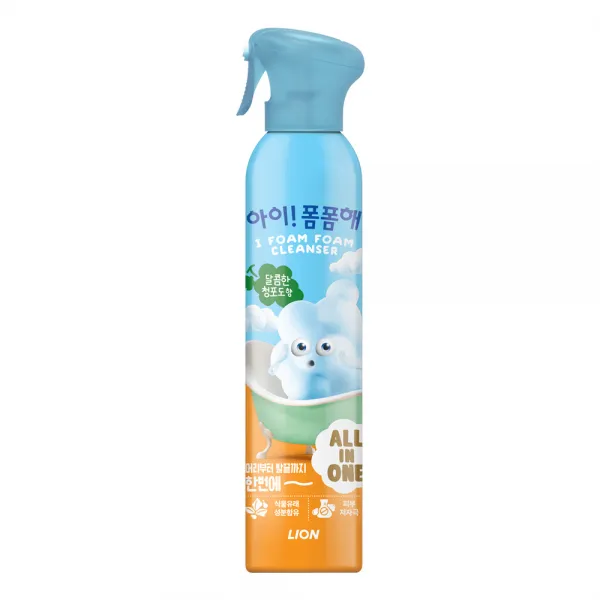 아이폼폼해 버블 올인원클렌저 청포도향, 300ml, 1개
