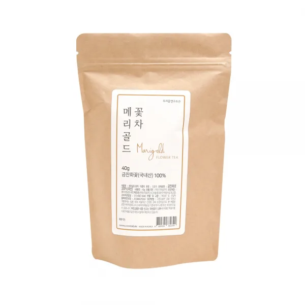 우리꽃연구소 메리골드꽃차, 40g, 1개
