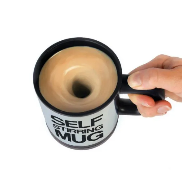 스토리빙 자동 회전 머그컵 350ml, 혼합색상, 1개
