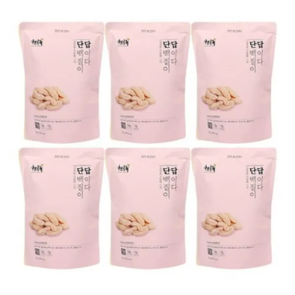 자연공유 단백질이 답이다 과자 스위트 50g 6개