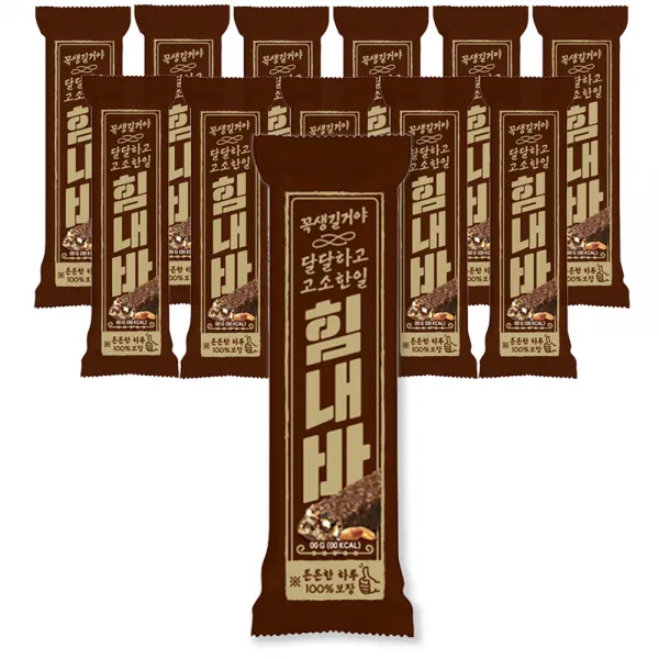 힘내바 초코 스니커즈, 40g, 12개