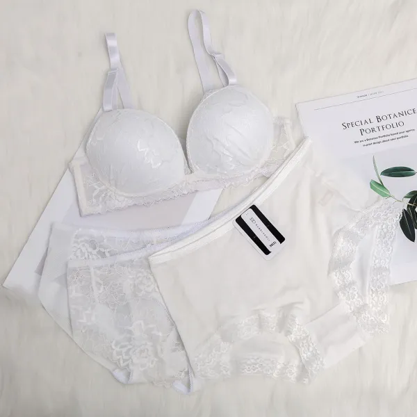 버블돌 허밍 노와이어 브라 + 팬티 2p + 텐셀팬티