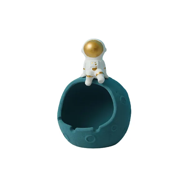 스페이스 인테리어 캐릭터 오픈 재떨이 Ra043 블루 1개