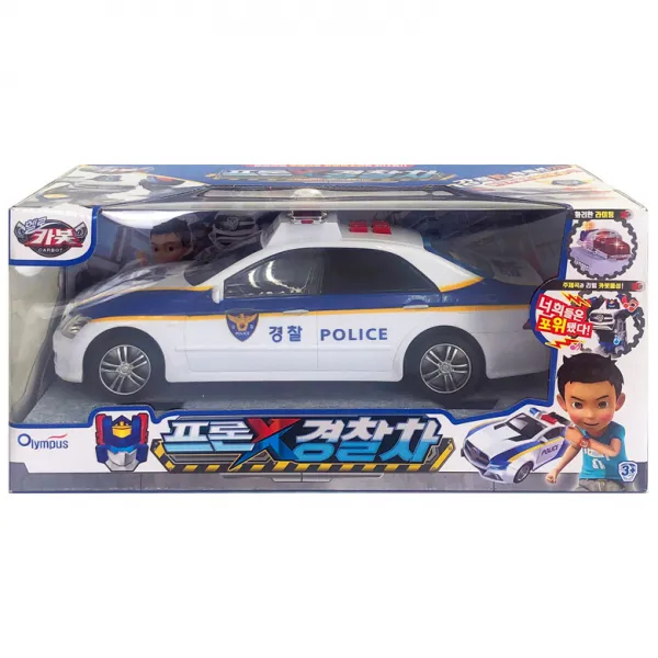 헬로카봇 프론x 경찰차 완구 혼합색상