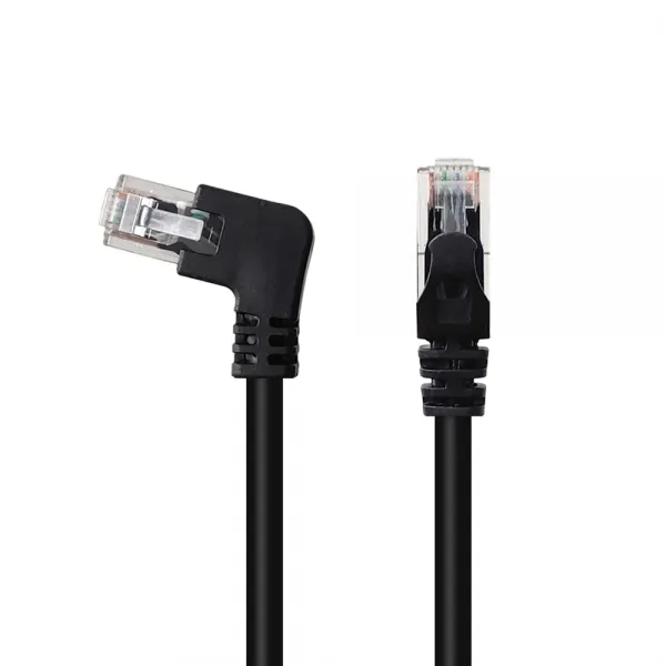넥스트링크 UTP CAT 6 랜케이블 오른쪽 꺾임 10m, 1개, NL-UL27