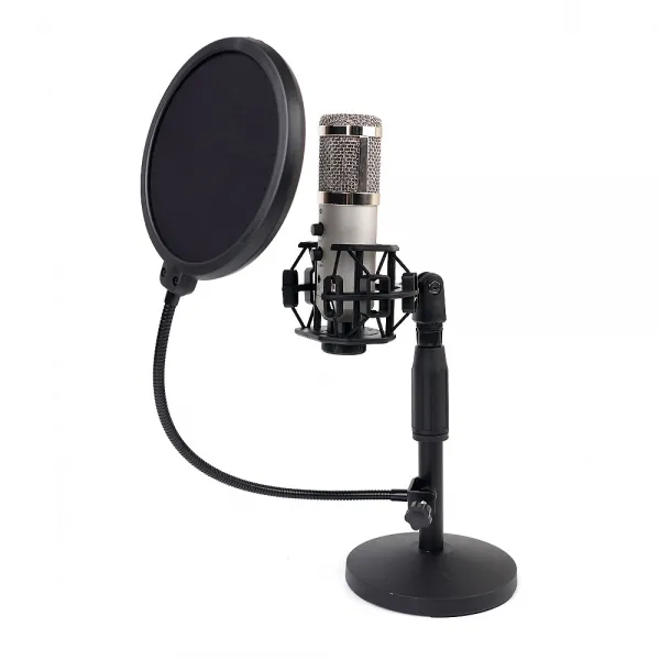 컴썸 콘덴서 마이크 실버 Mic 1100