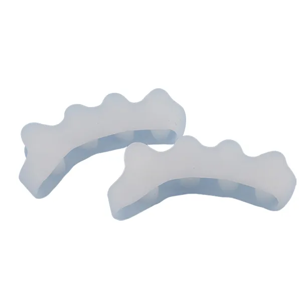 드방스 발가락 보호대 왼발 + 오른발 세트 화이트, 1세트