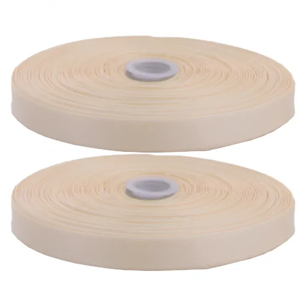 아이엔피 공단 리본끈 15mm 15A0 2p, 180m, 연베이지(15A008)