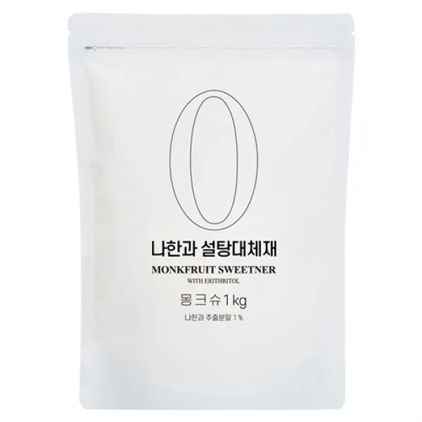 몽크슈 나한과 설탕대체재, 1kg, 1개