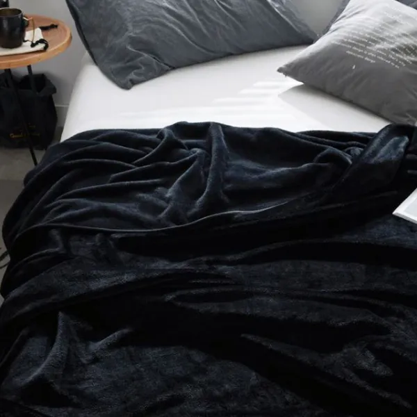 두꺼운 극세사 담요