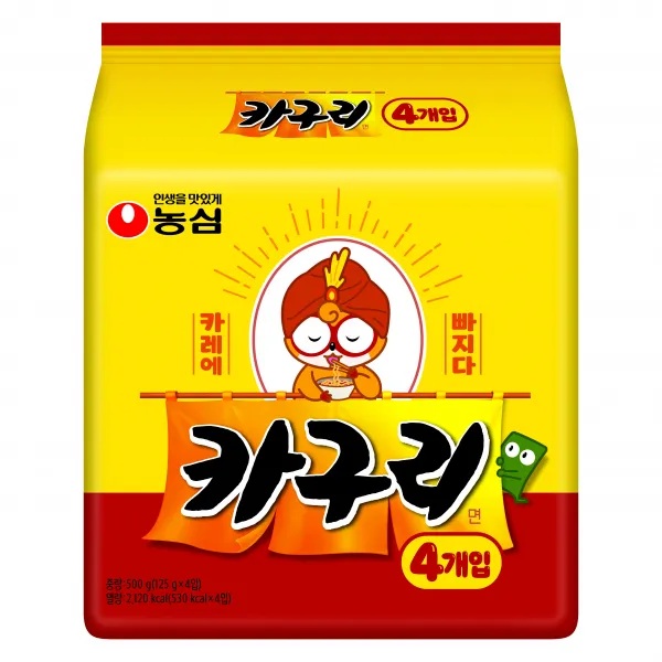 카구리 면 125g, 4개