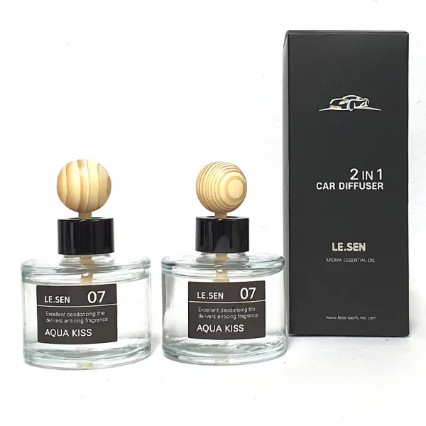 르센 2in1 자동차 실내 및 차량 겸용 디퓨저 100ml 2p, 아쿠아키스
