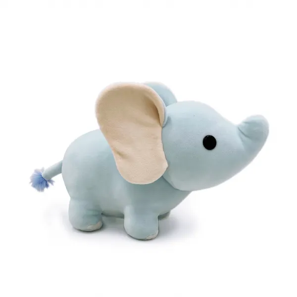 에버랜드리조트 코끼리 말랑 인형2 소, 18cm, 혼합색상