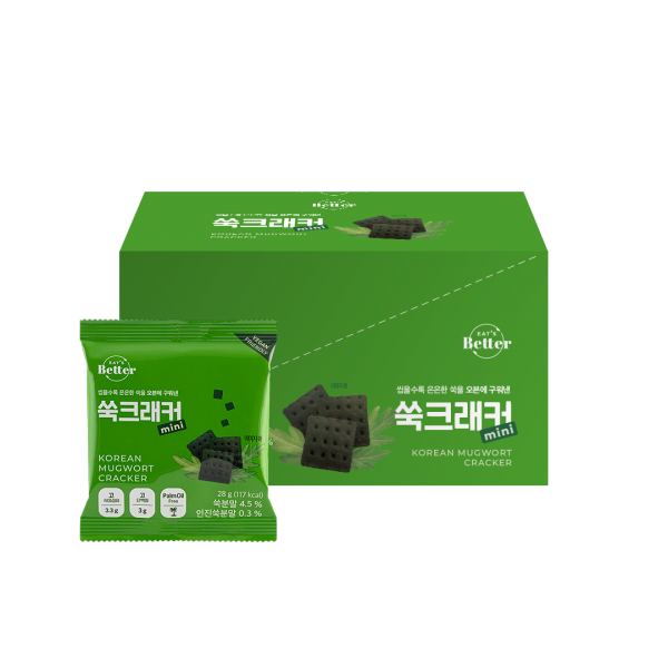 잇츠베러 쑥 크래커 미니 28g 10개