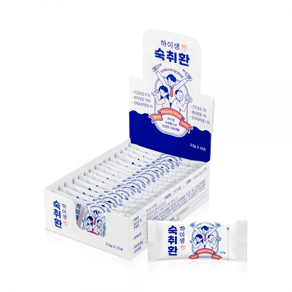 하이생 컨디션회복 숙취해소제, 15개, 3.5g