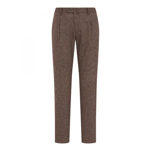 남성용 도네갈 마르조또 수트 팬츠