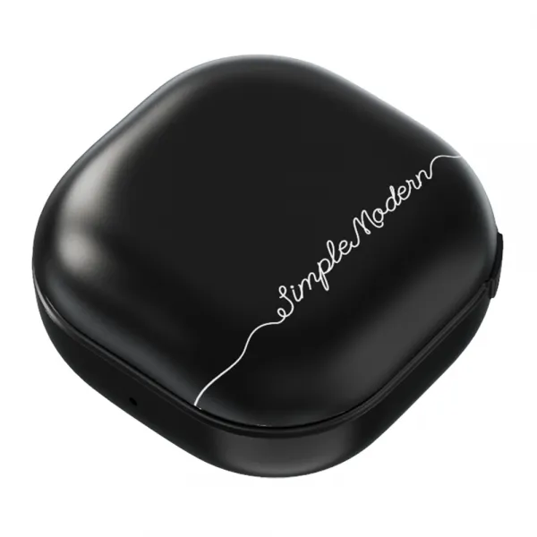 별다섯 디자인 갤럭시 버즈라이브 / 버즈프로 케이스, 0119 심플블랙