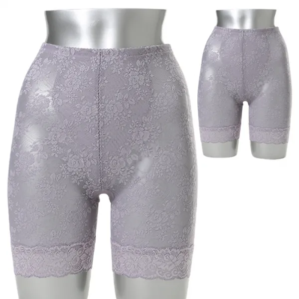 캐리루시 망사레이스 파워보정 사각 5부 거들 2p