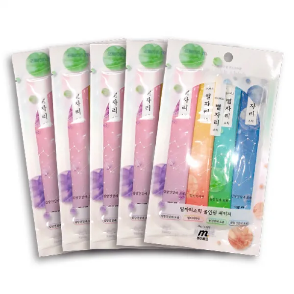 마이베프 반려동물 짜먹이는 별자리스틱 간식 15g x 4p, 5개, 올인원