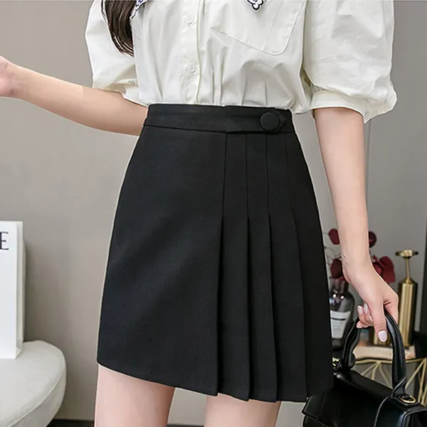 포플러앤씨 세이 언발 미니 스커트