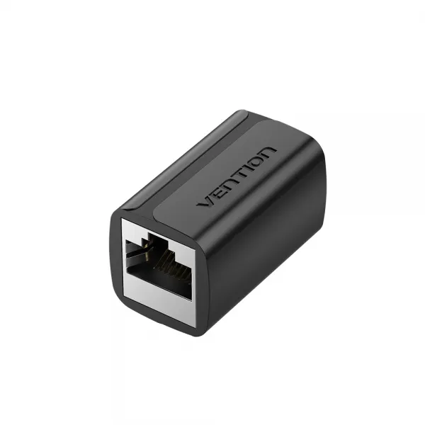 벤션 CAT7 FTP 랜연장 젠더 RJ45 키스톤 잭 커플러, 블랙, 1개