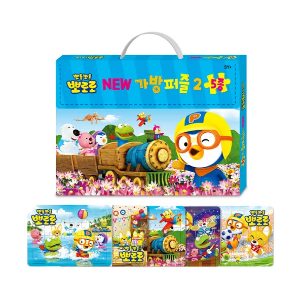 뽀로로 NEW 가방 퍼즐2 5종, 키즈아이콘