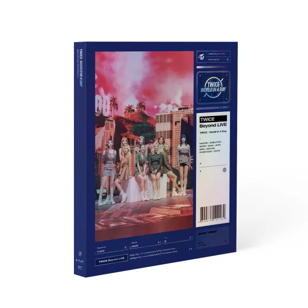 트와이스 - BEYOND LIVE TWICE WORLD IN A DAY PHOTOBOOK, 포토북 + 포토카드 10종, 혼합색상