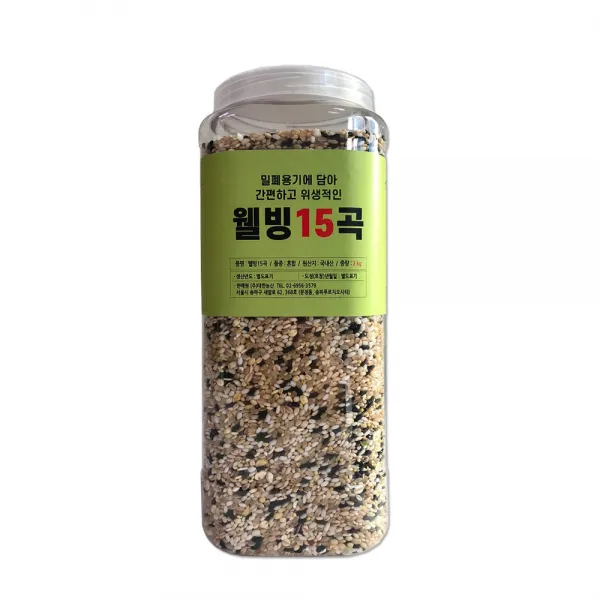 대한농산 통에담은 웰빙15곡, 1개, 2kg