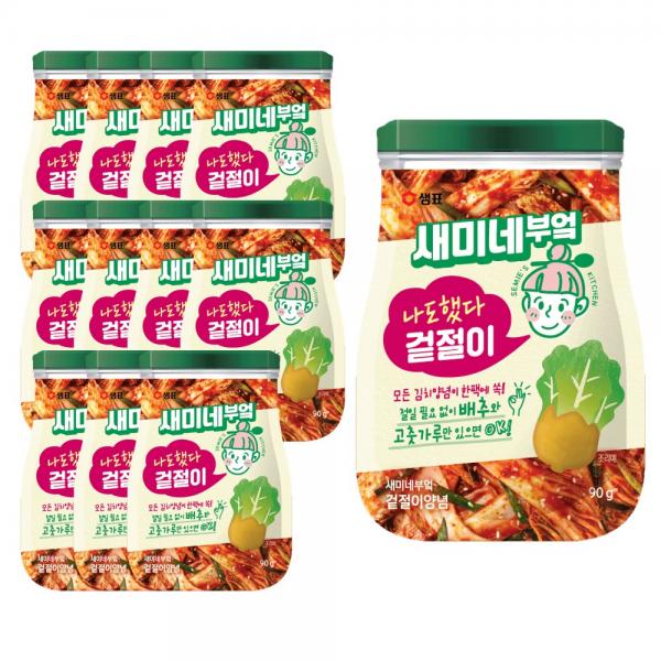 새미네부엌 겉절이 양념, 90g, 12개