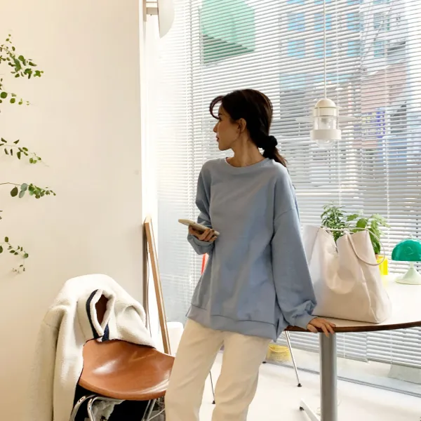 코그민 3단쭈리 컬러풀 맨투맨