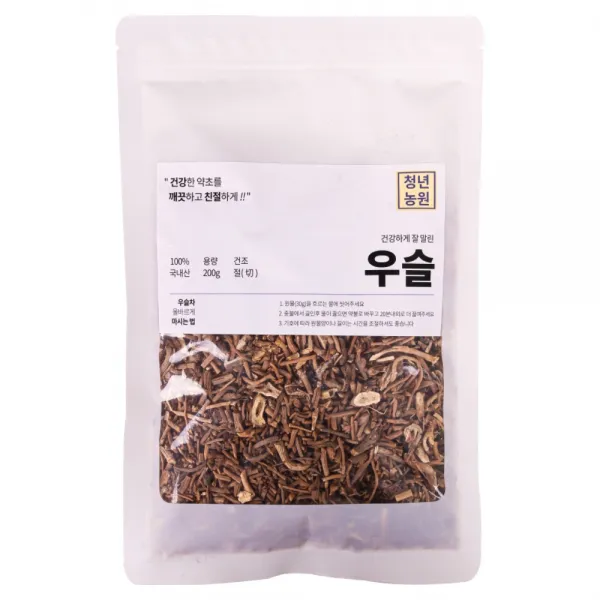 청년농원 건조 우슬 뿌리, 1개, 200g