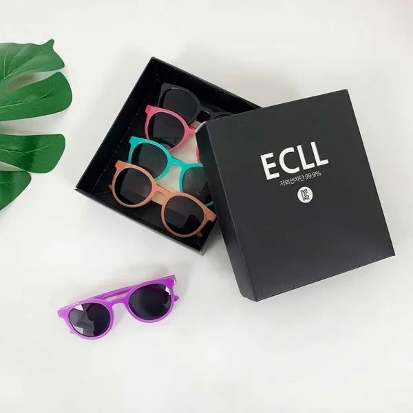 더에르고 아동용 ECLL 레인보우 자외선 차단 선글라스 5종 세트