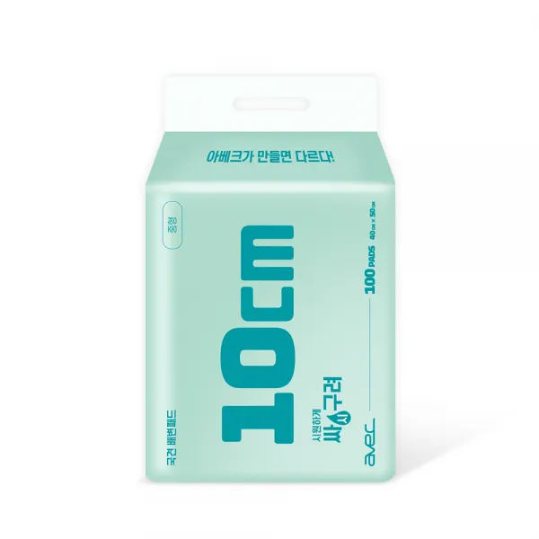아베크 반려동물 10cm 싸시구려 배변패드 100p, 1개