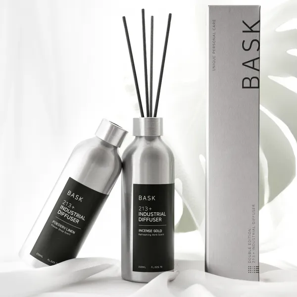 바스크 프리미엄 디퓨저 200ml x 2p, 파우더리린넨