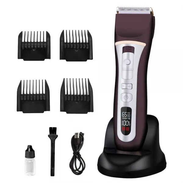 조아스 티타늄 코팅 리튬이온 배터리 전기 이발기 JC-4600WS, JC-4600WS