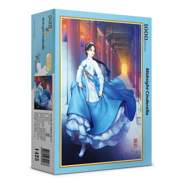 퍼즐라이프 자정의 신데렐라 직소퍼즐 PL1425, 혼합색상, 1000피스